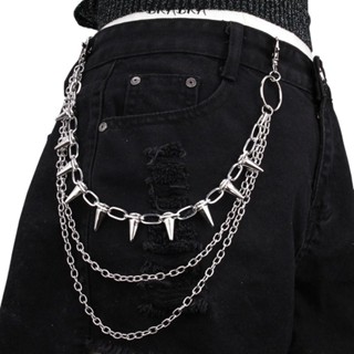 Men'S Fashion Rings - Chaîne de taille unisexe Hip Hop