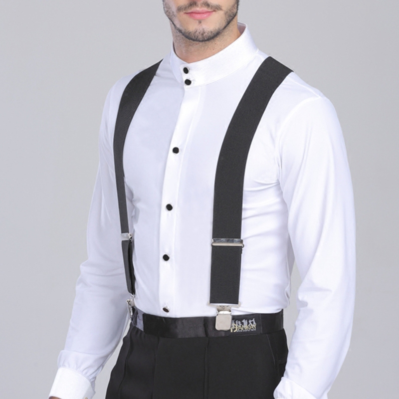 Suspenders Clip Men - Bretelles robustes de grande taille pour