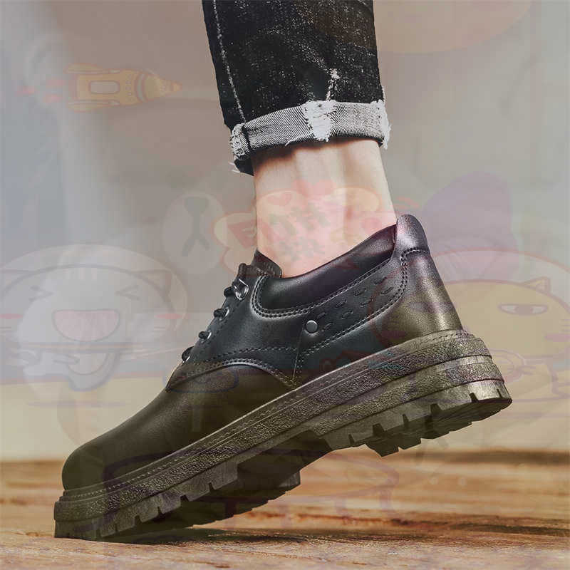 Men'S Fashion For Fat Guys - Baskets de Tennis en cuir naturel