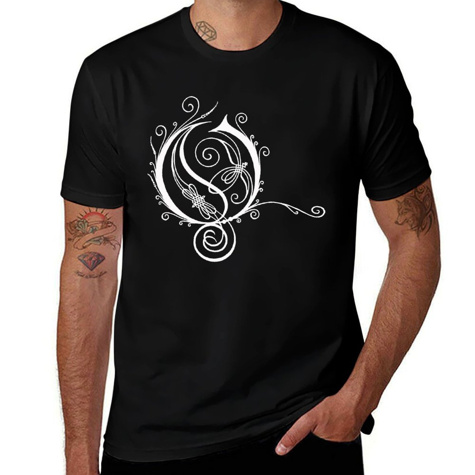 Men'S Fashion Genres - T-Shirt avec logo opeth 03, Genre