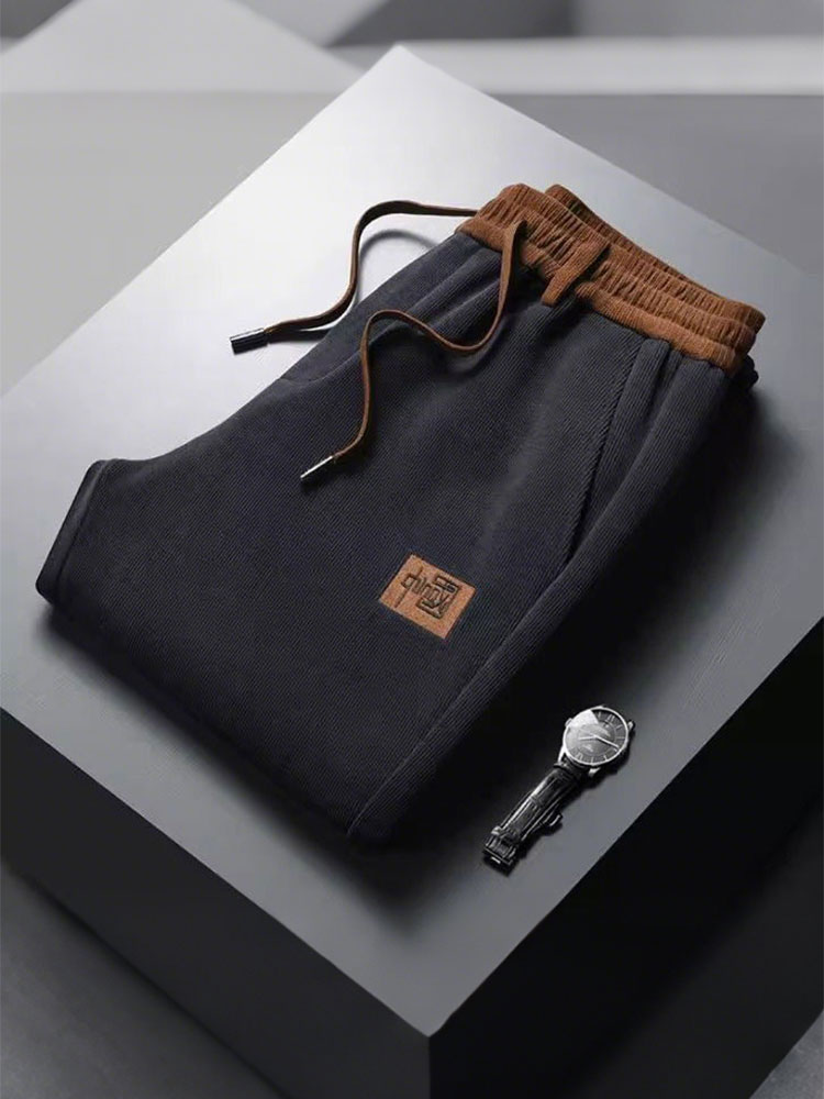 Chino Pants Men - Polaire épaissir hiver Chinos pantalon hommes