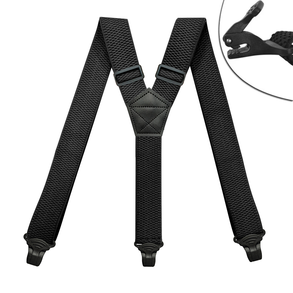 Suspenders Clip Men - Bretelles robustes pour hommes, travail en
