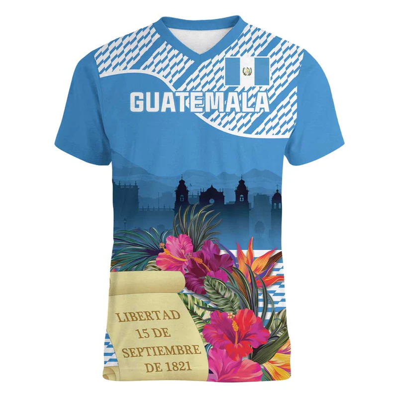 Men'S Fashion Guatemala - T-shirt graphique à manches courtes pour