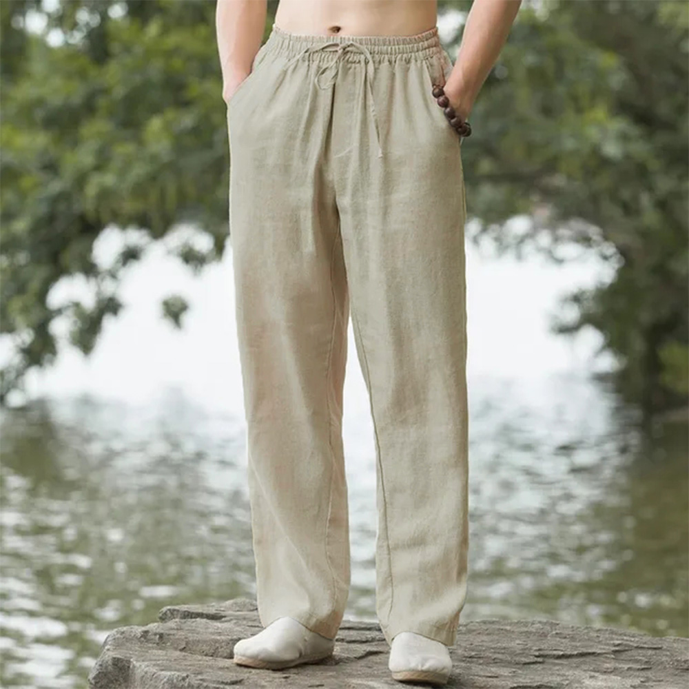 Chino Pants Men - Pantalon de plage pour hommes, jogging,