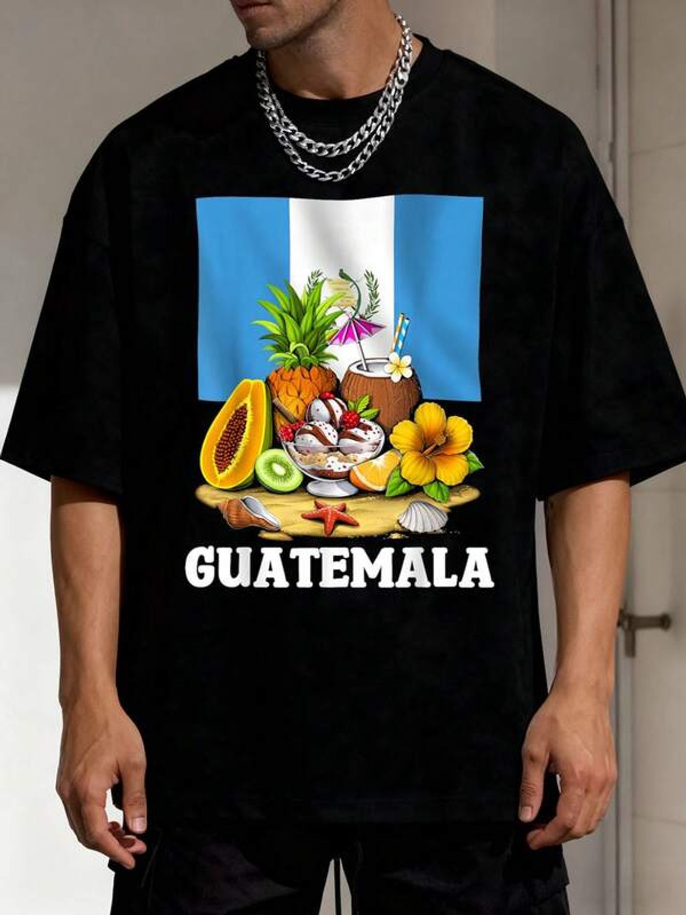 Men'S Fashion Guatemala - T-shirt de voyage Guatemala avec motifs