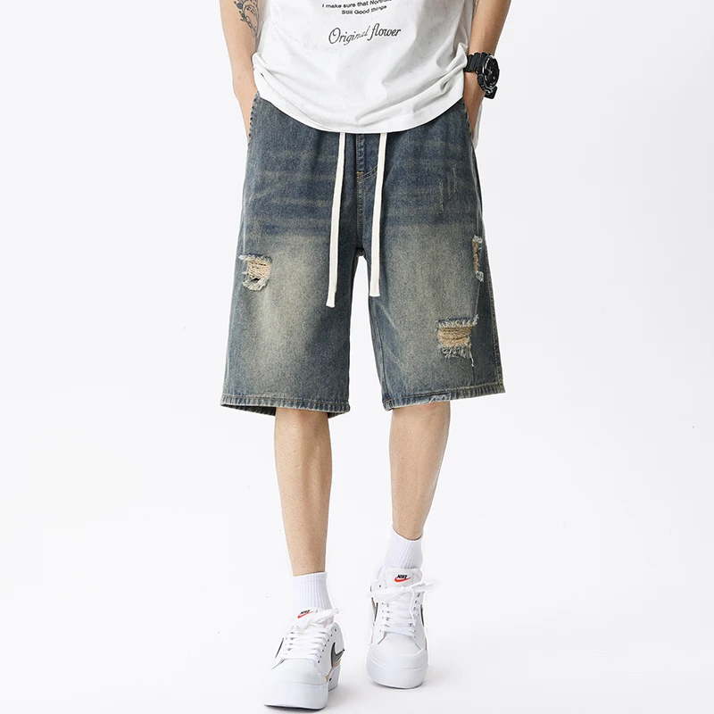 Été mince Denim Shorts hommes  - Men Fashion Jeans avis et prix