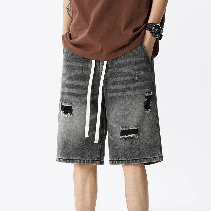 Été mince Denim Shorts hommes  - Men Fashion Jeans avis et prix