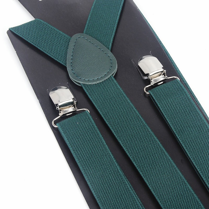 Bretelles élastiques en cuir p - Suspenders Clip Men avis et prix