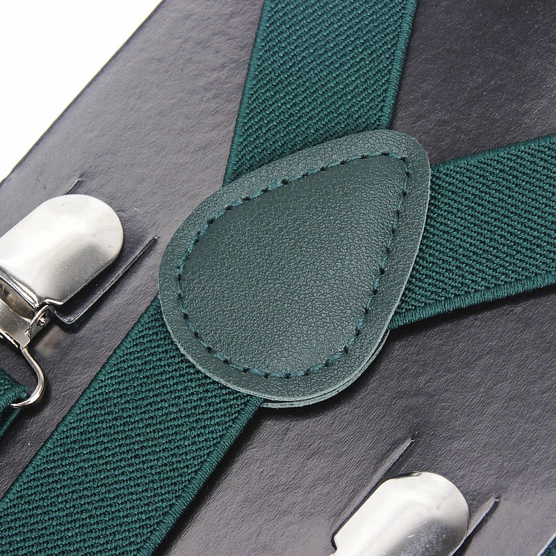 Bretelles élastiques en cuir p - Suspenders Clip Men avis et prix