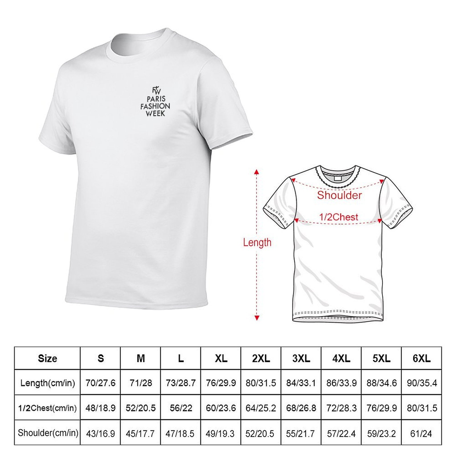 T-shirt de la Semaine de la Mo - Men'S Paris Fashion Week avis et prix