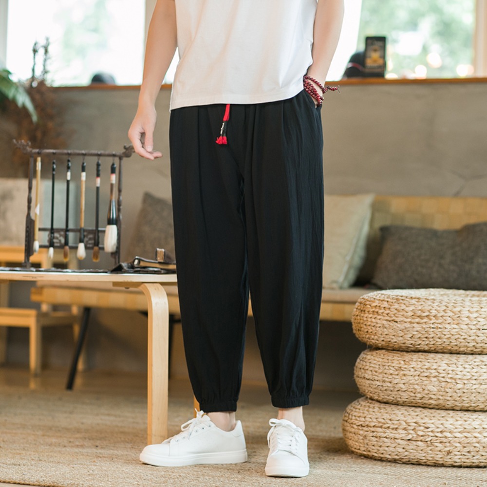 Pantalon sarouel en coton et l - Chino Pants Men avis et prix