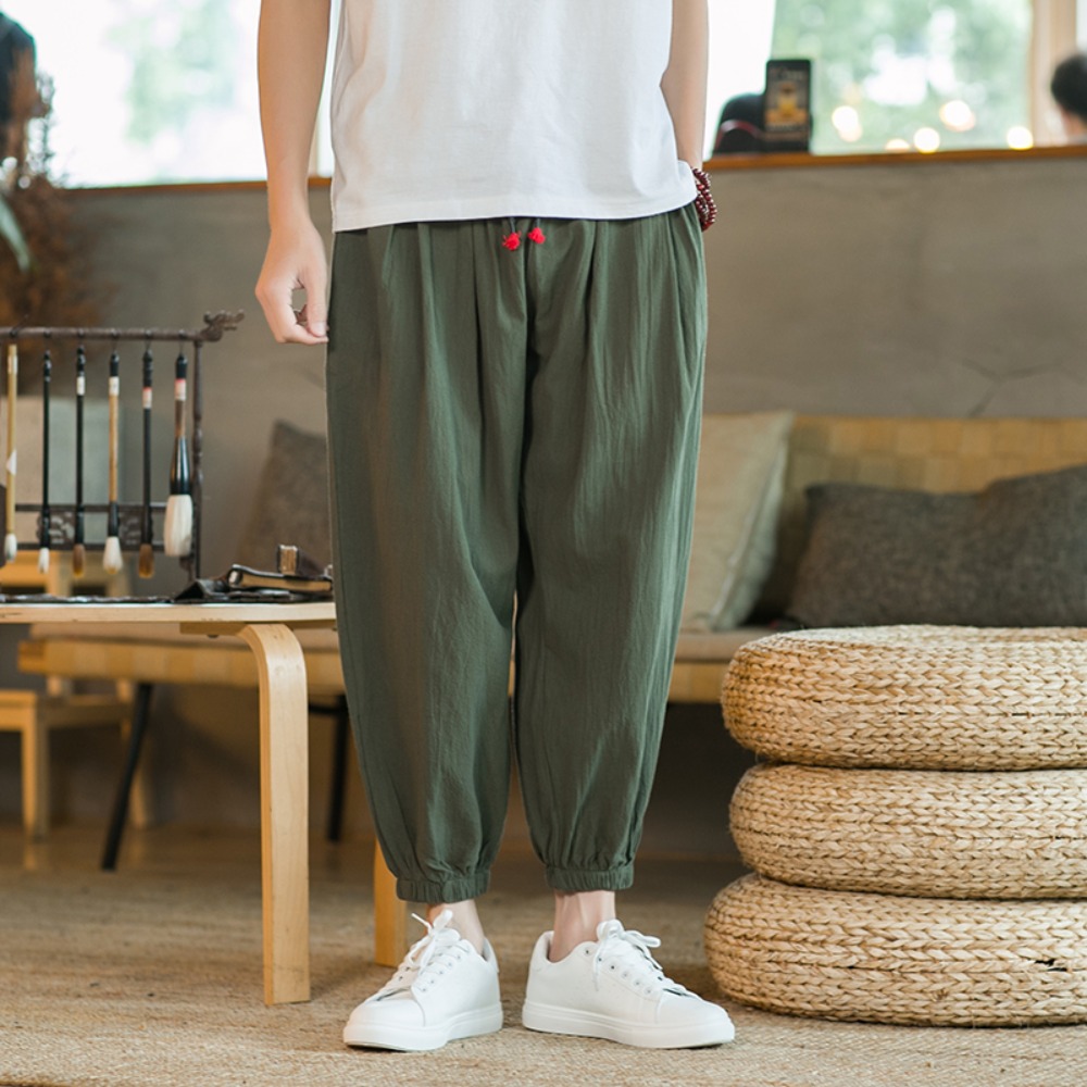 Pantalon sarouel en coton et l - Chino Pants Men avis et prix