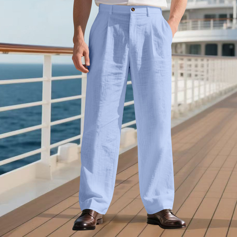 Pantalon de costume plissé tai - Chino Pants Men avis et prix