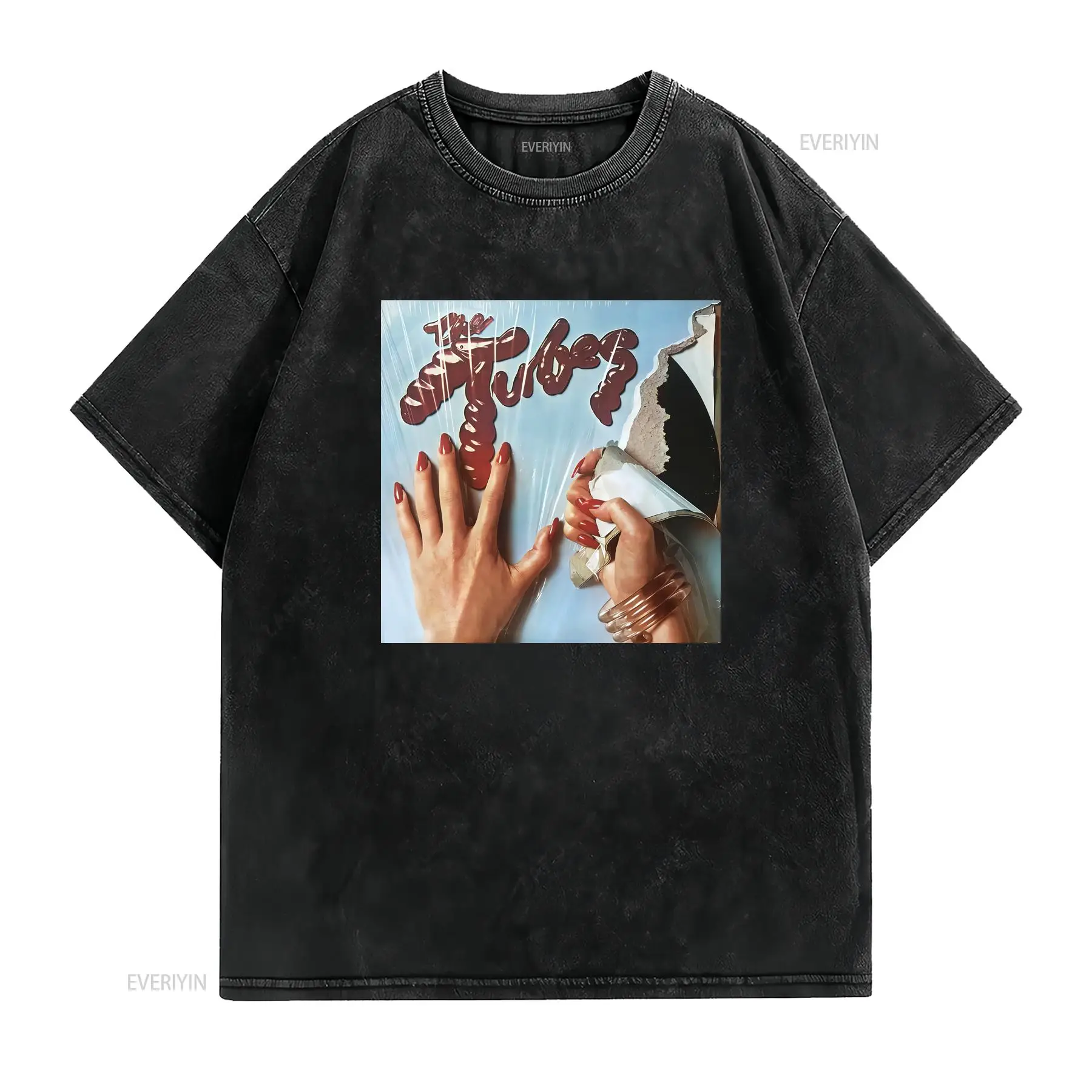 T-shirt noir avec graphisme vi - Men'S Fashion Youtube avis et prix