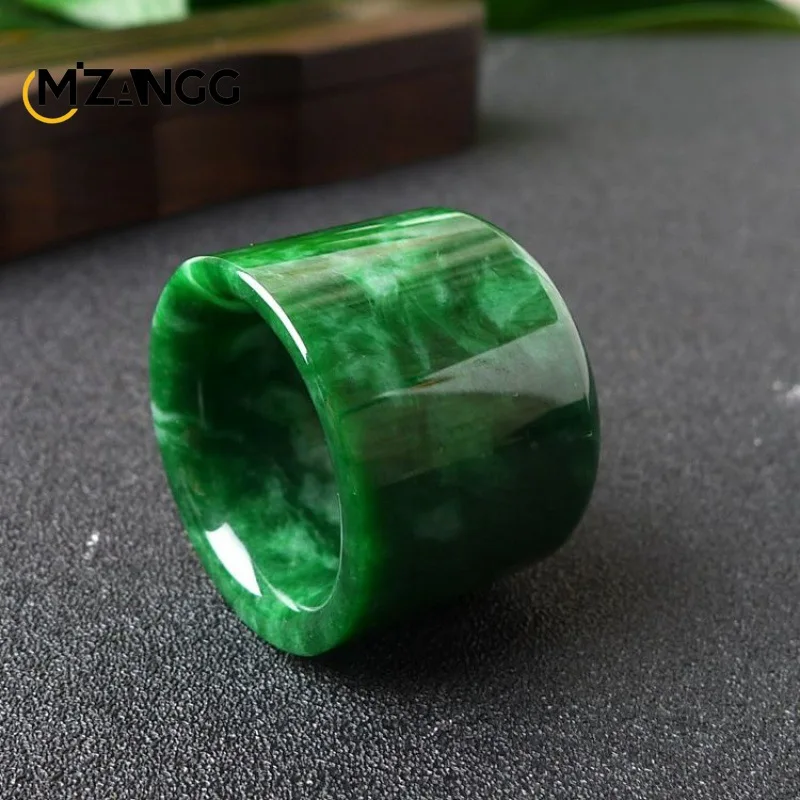 Bague en jadéite naturelle du  - Men'S Fashion Rings avis et prix