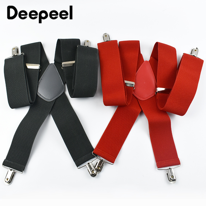 Deepeel-Bretelles élastiques p - Suspenders Clip Men avis et prix
