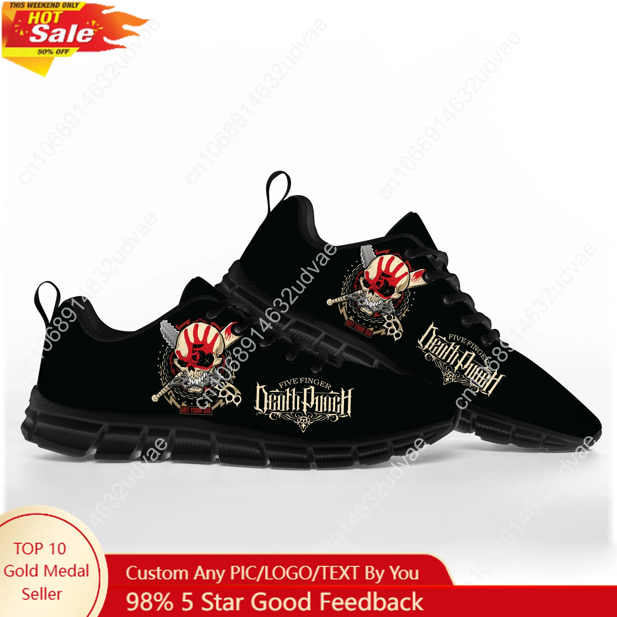 Five Finger Death Punch – chau - Casual Sneakers Men avis et prix
