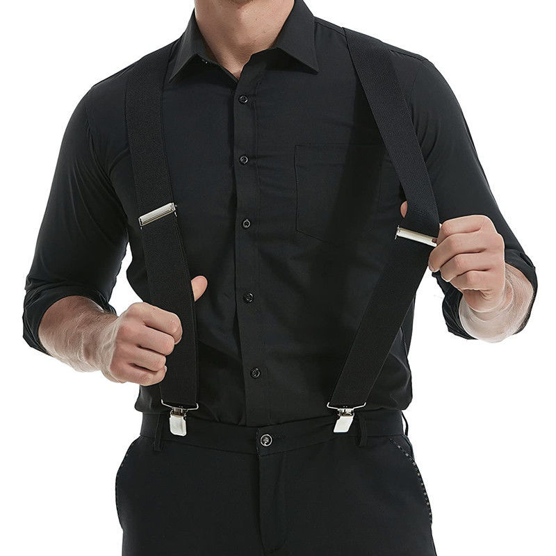 Bretelles robustes de grande t - Suspenders Clip Men avis et prix