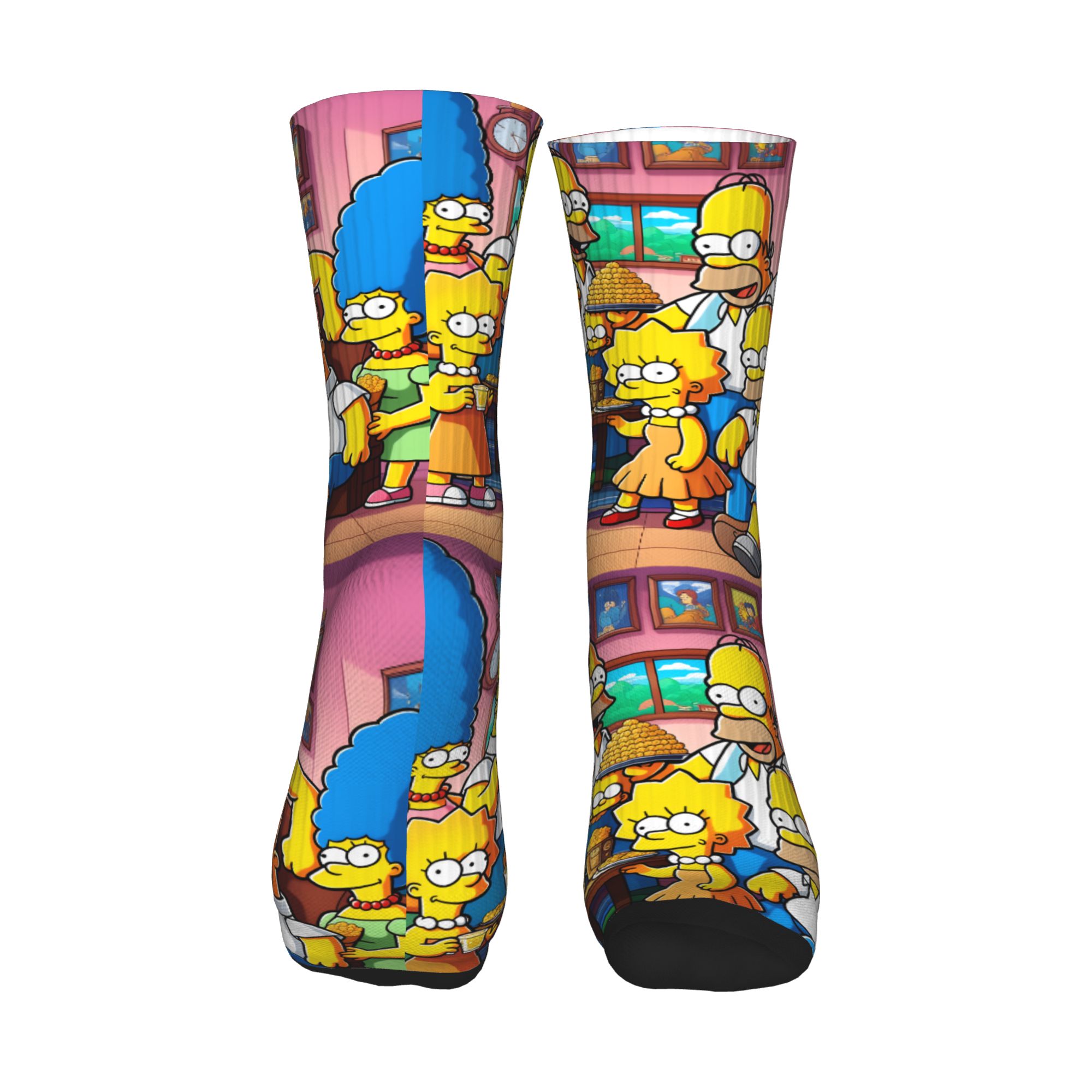 Chaussettes amusantes S-Simpso - Men'S Fashion Youtube avis et prix