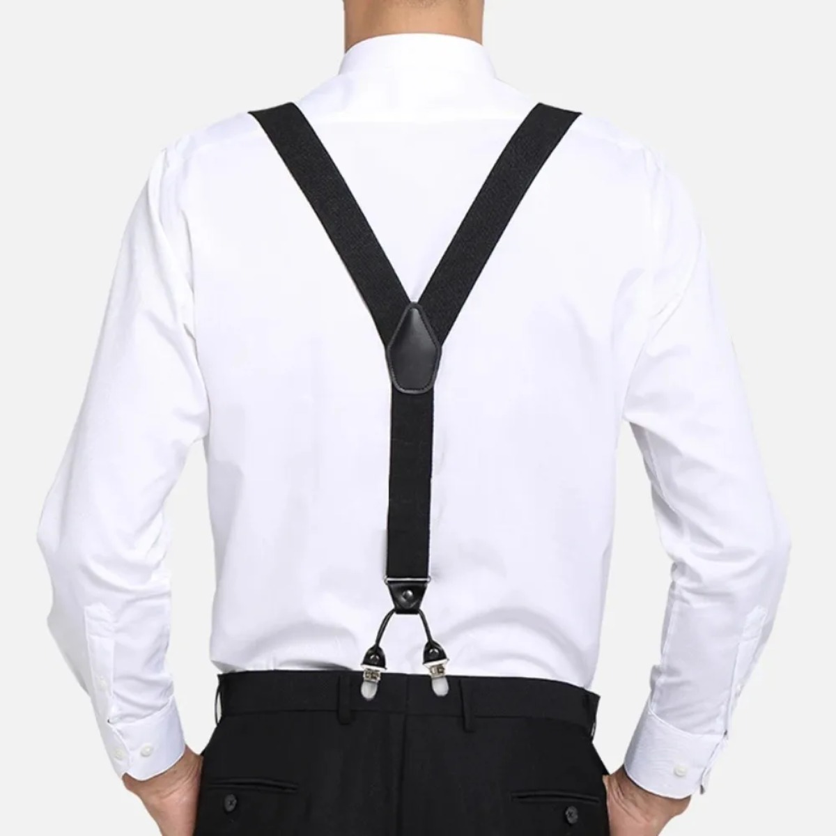 Bretelles de mode pour hommes, - Suspenders Clip Men avis et prix
