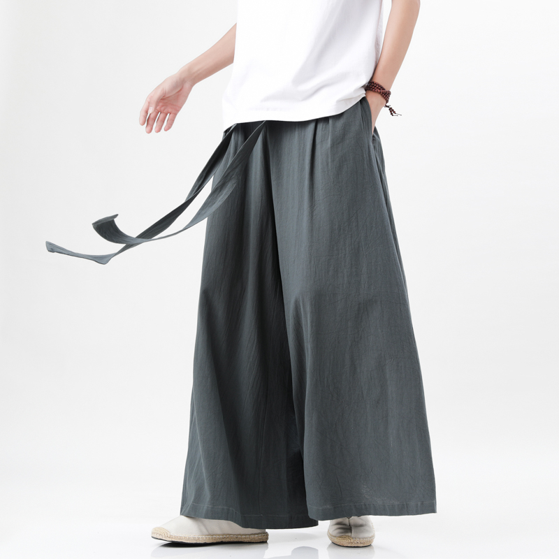 Pantalon Harajuku en lin et co - Chino Pants Men avis et prix