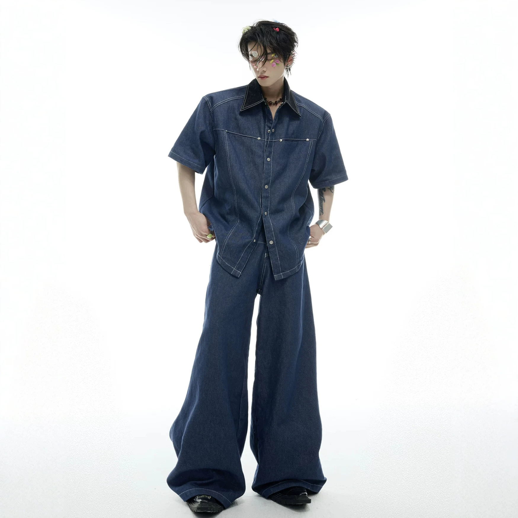 Ensemble assorti en jean pour  - Men Fashion Jeans avis et prix