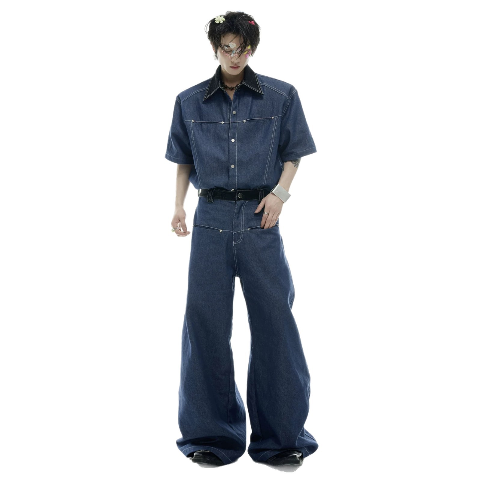 Ensemble assorti en jean pour  - Men Fashion Jeans avis et prix