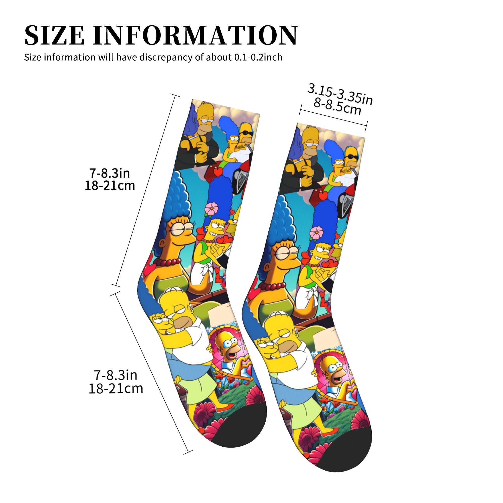 Chaussettes unisexes Homer Mar - Men'S Fashion Youtube avis et prix