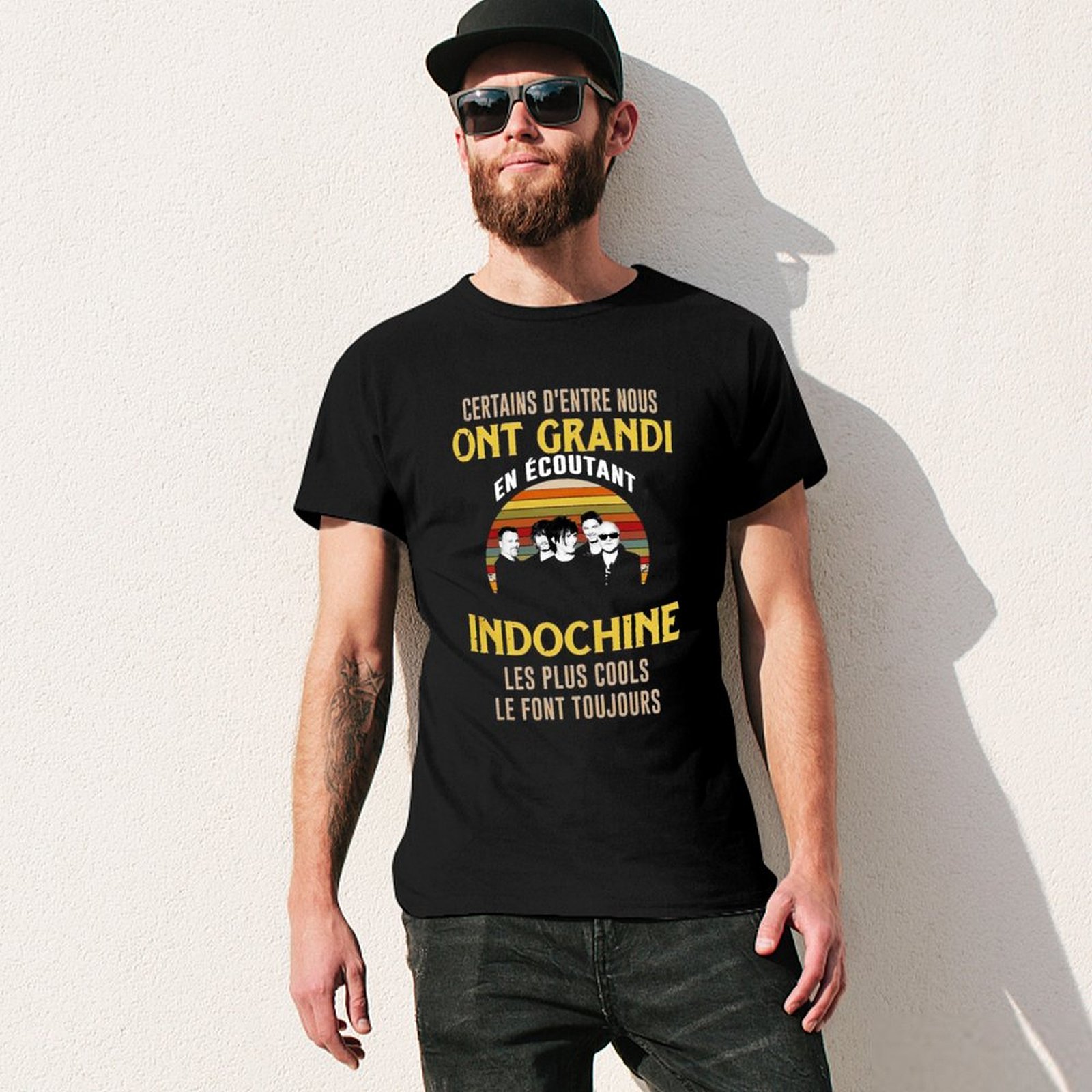 T-shirt avec logo du groupe In - Men'S Fashion Genres avis et prix