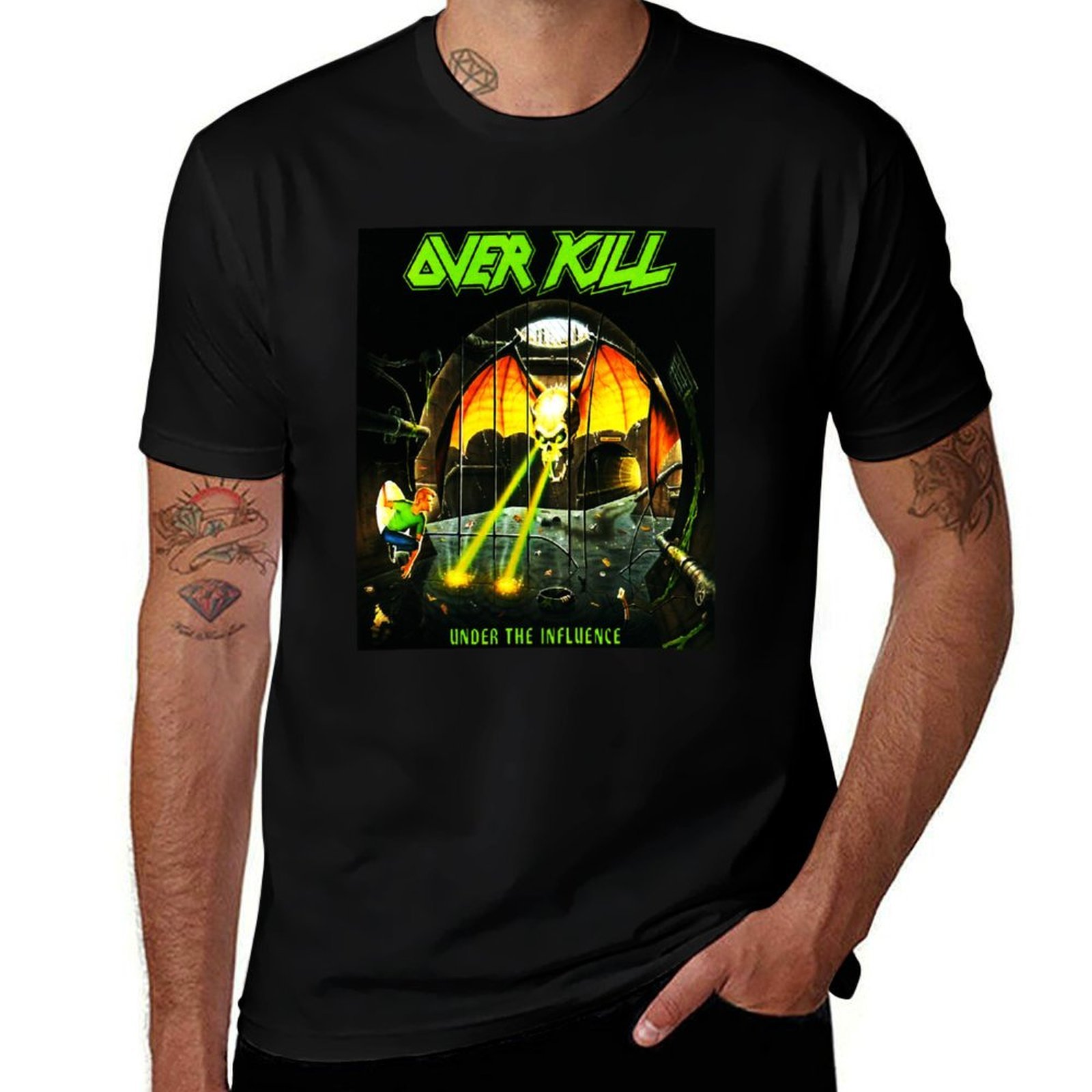 T-shirt de la groupe de métal  - Men'S Fashion Genres avis et prix