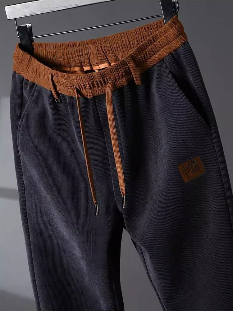 Polaire épaissir hiver Chinos  - Chino Pants Men avis et prix