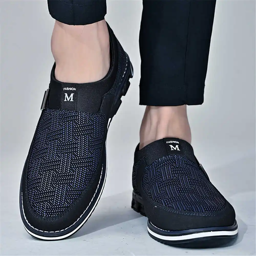 Bleu foncé 44-45 chaussures d' - Men'S Fashion For Fat Guys avis et prix