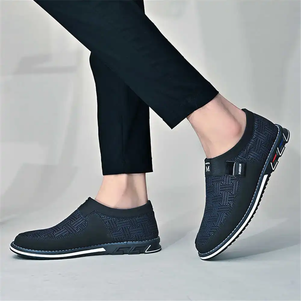 Bleu foncé 44-45 chaussures d' - Men'S Fashion For Fat Guys avis et prix