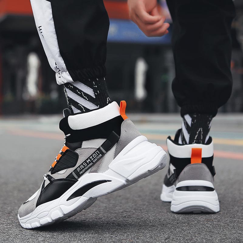 Hightop Chaussures de sport d' - Men'S Fashion For Fat Guys avis et prix