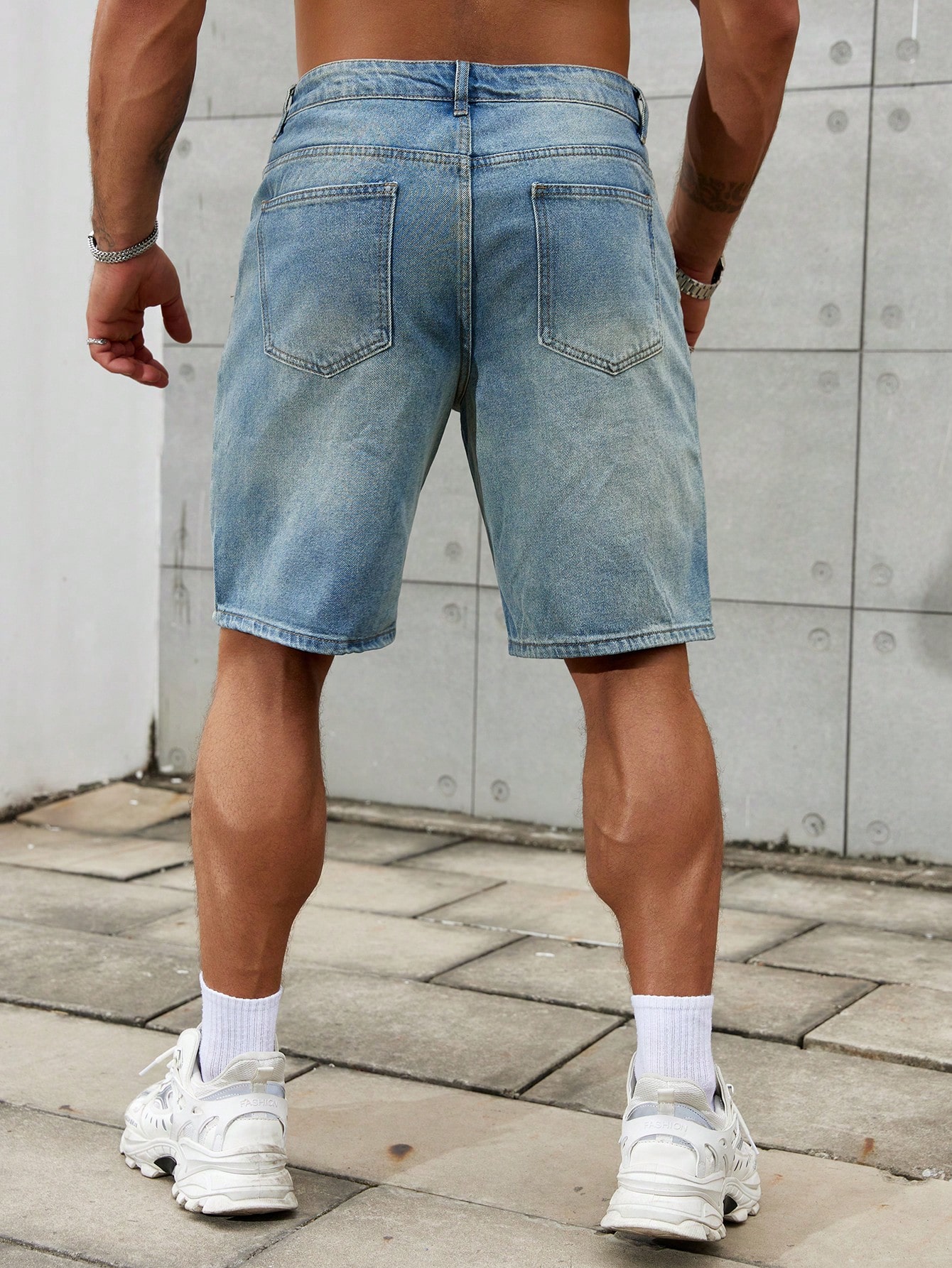 Short en jean déchiré pour hom - Men Fashion Jeans avis et prix