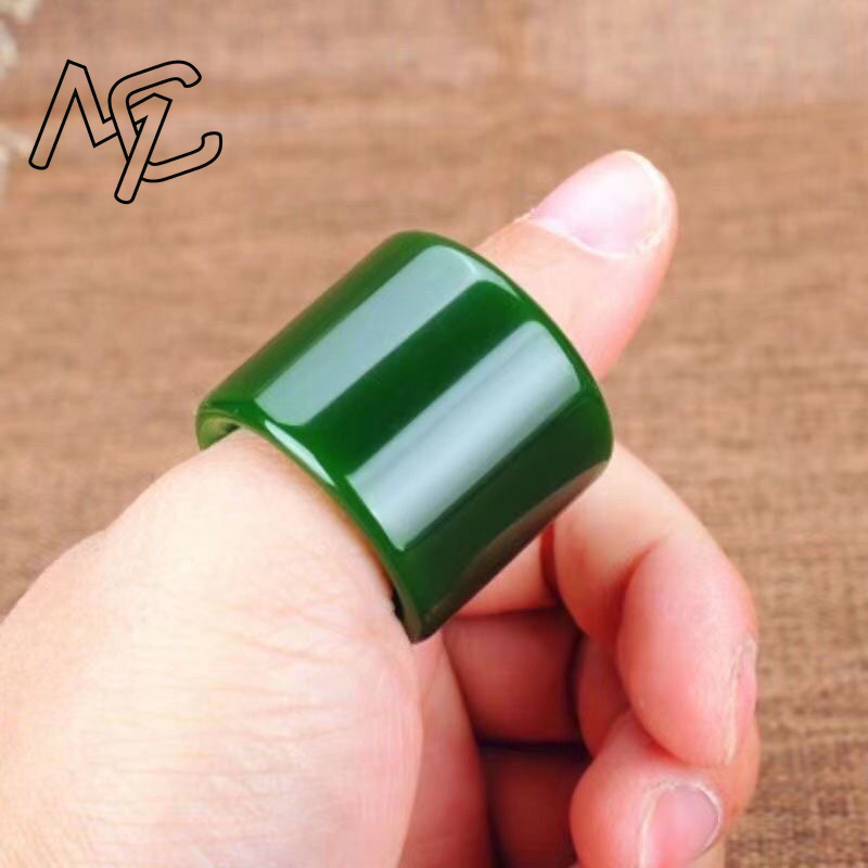 Bague en Jade rouge naturel, a - Men'S Fashion Rings avis et prix