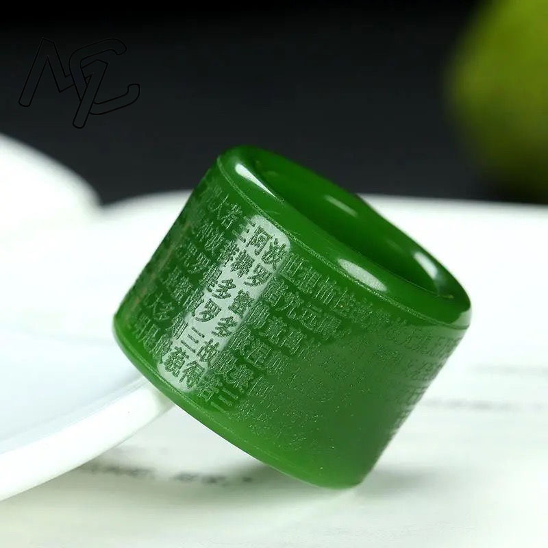 Bague en Jade rouge naturel, a - Men'S Fashion Rings avis et prix