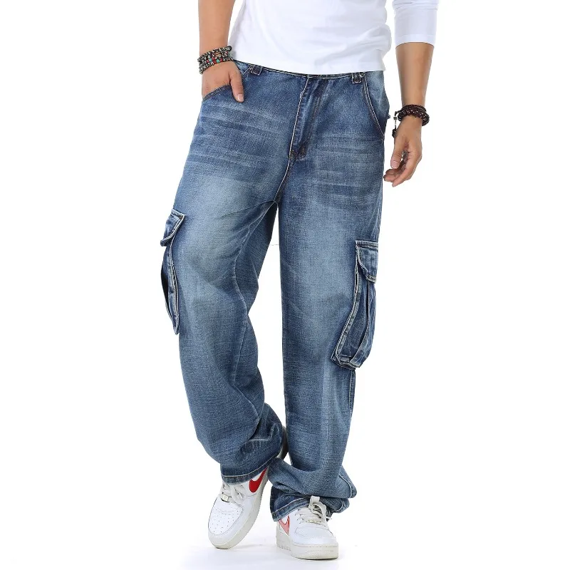 Jean Baggy pour hommes printem - Men'S Fashion For Fat Guys avis et prix
