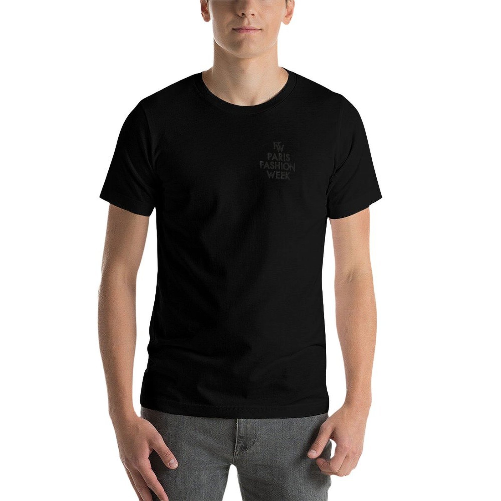 T-shirt basique uni à manches  - Men'S Paris Fashion Week avis et prix
