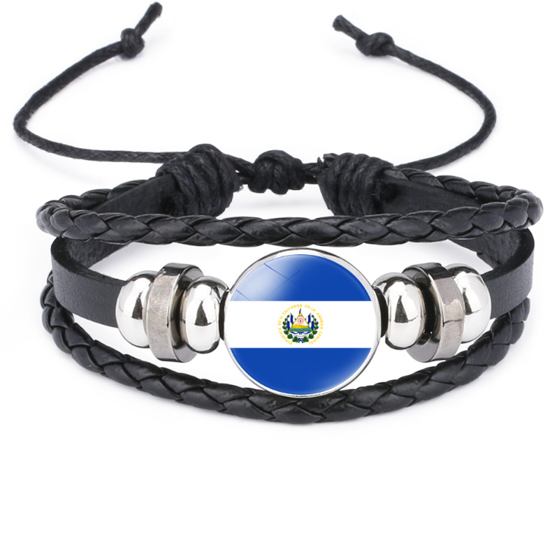 Bracelet en cuir tissé pour ho - Men'S Fashion Guatemala avis et prix