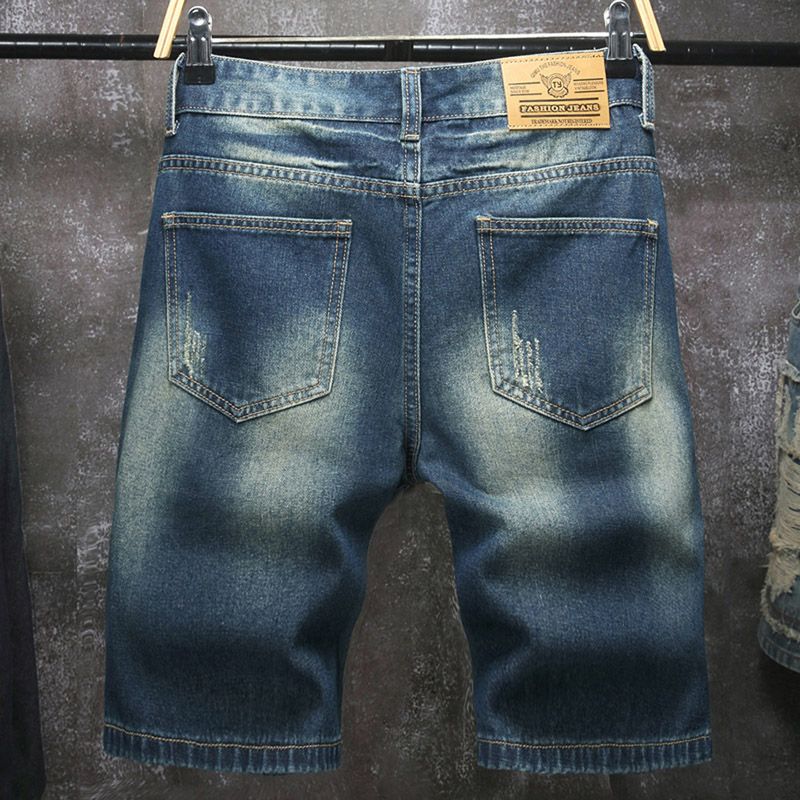 Nouveau short en jean déchiré  - Men Fashion Jeans avis et prix