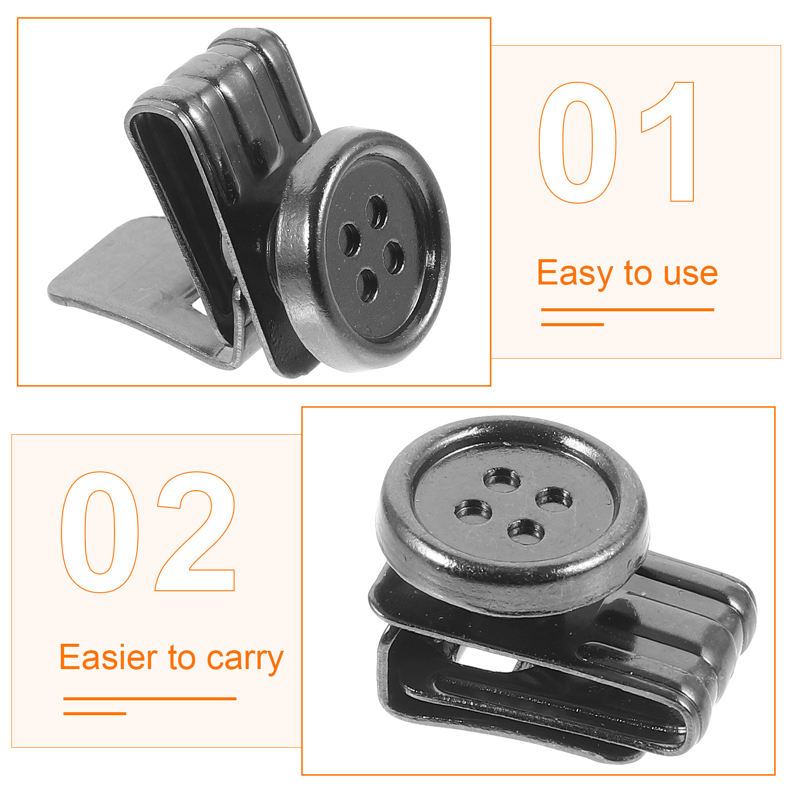 6 Bretelles pour pantalon en j - Suspenders Clip Men avis et prix
