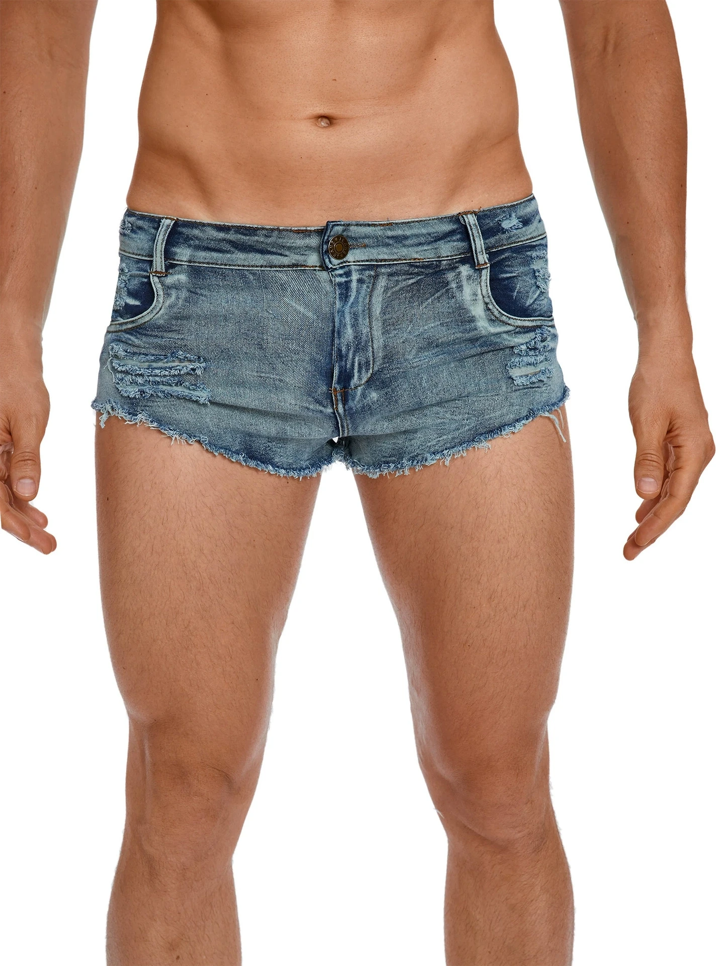 Shorts en jean taille basse po - Men Fashion Jeans avis et prix