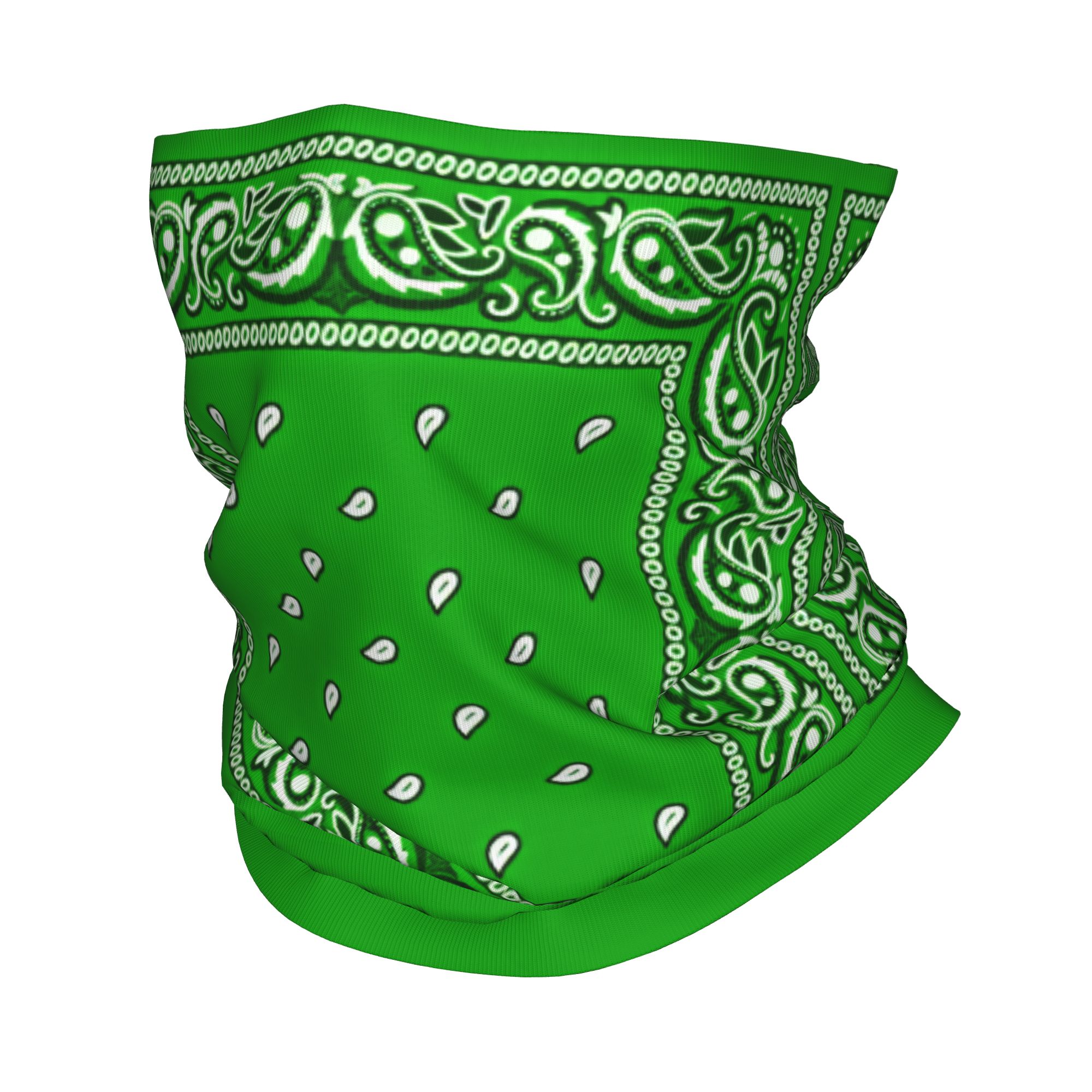 Bandana vert, masque de cyclis - Men'S Fashion Rings avis et prix